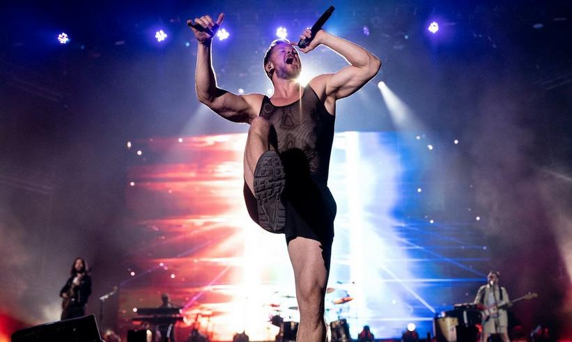 Imagine Dragons Frontman Dan Reynolds Lifts Heavy to Stay Healthy